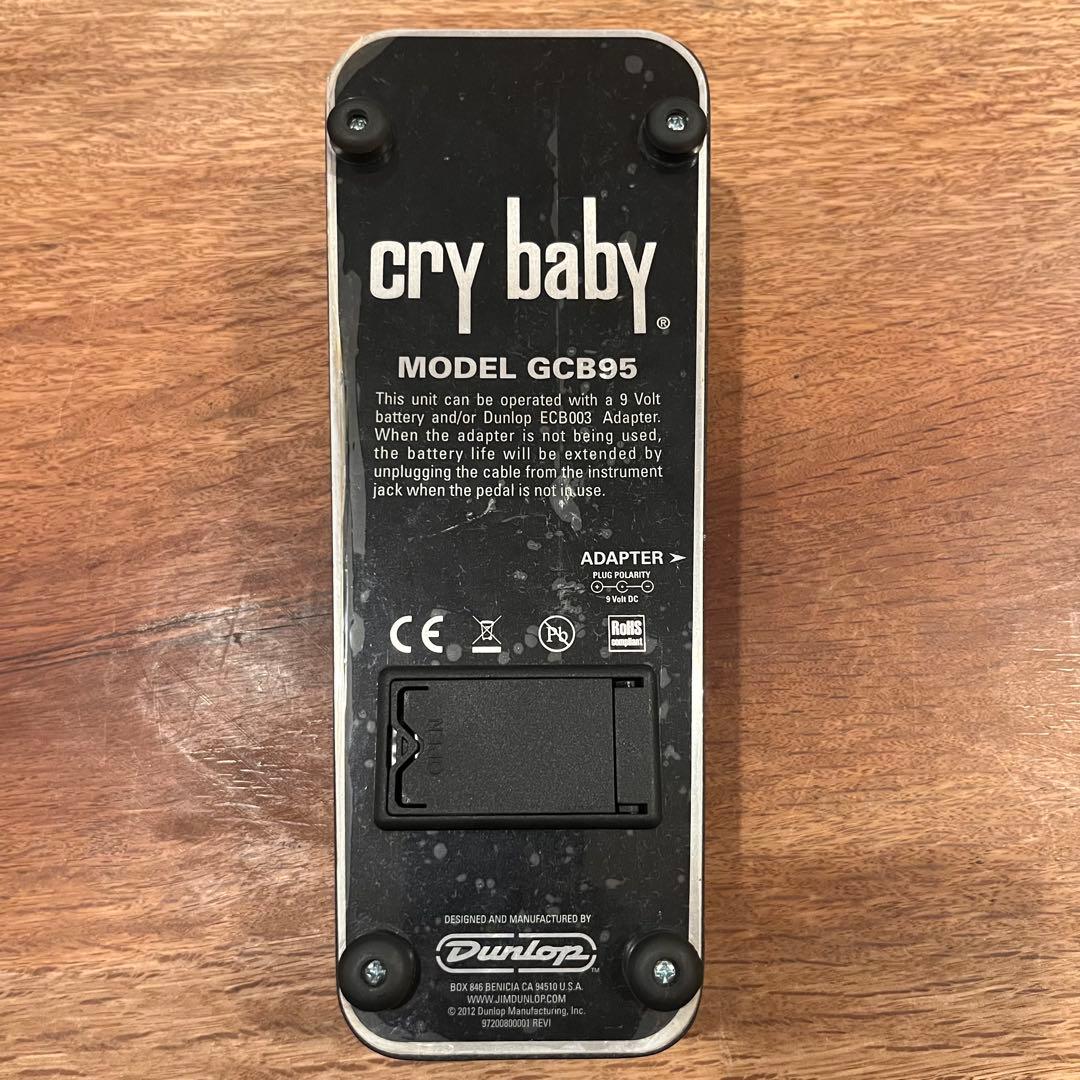 元箱付 赤fasel CRY BABY クライベイビー GCB95 ワウペダル