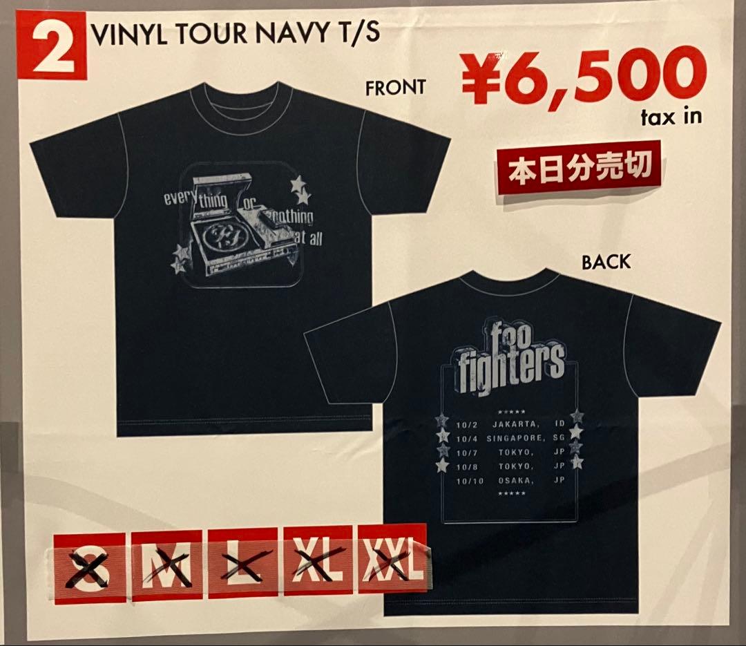 安く 買う 方法ゲーム・おもちゃ・グッズ - FOO FIGHTERS 2025TOUR T