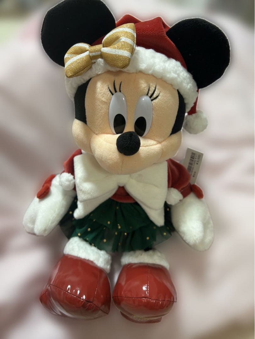 ディズニー ミッキー ミニー クリスマスぬいぐるみ 2025