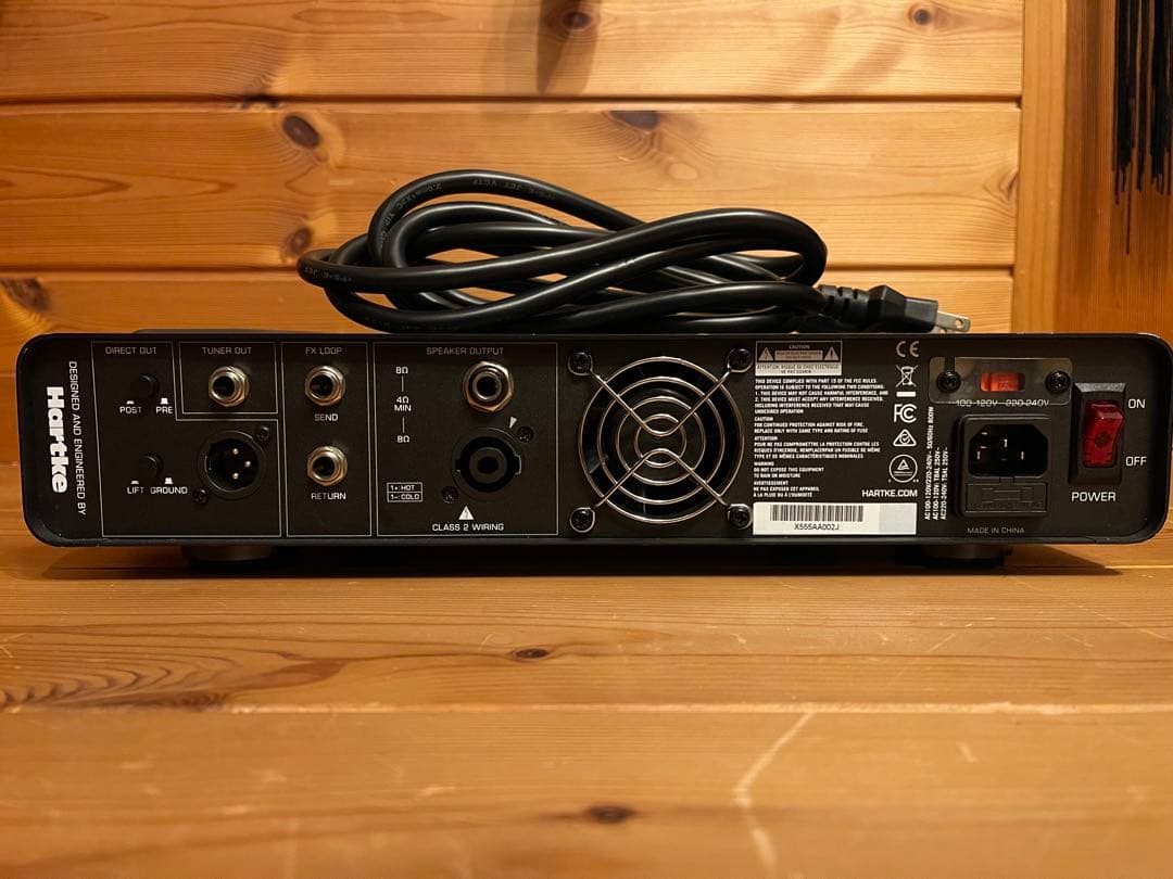 Hartke LH500 ベース用アンプ ベースアンプヘッド 真空管 ampeg