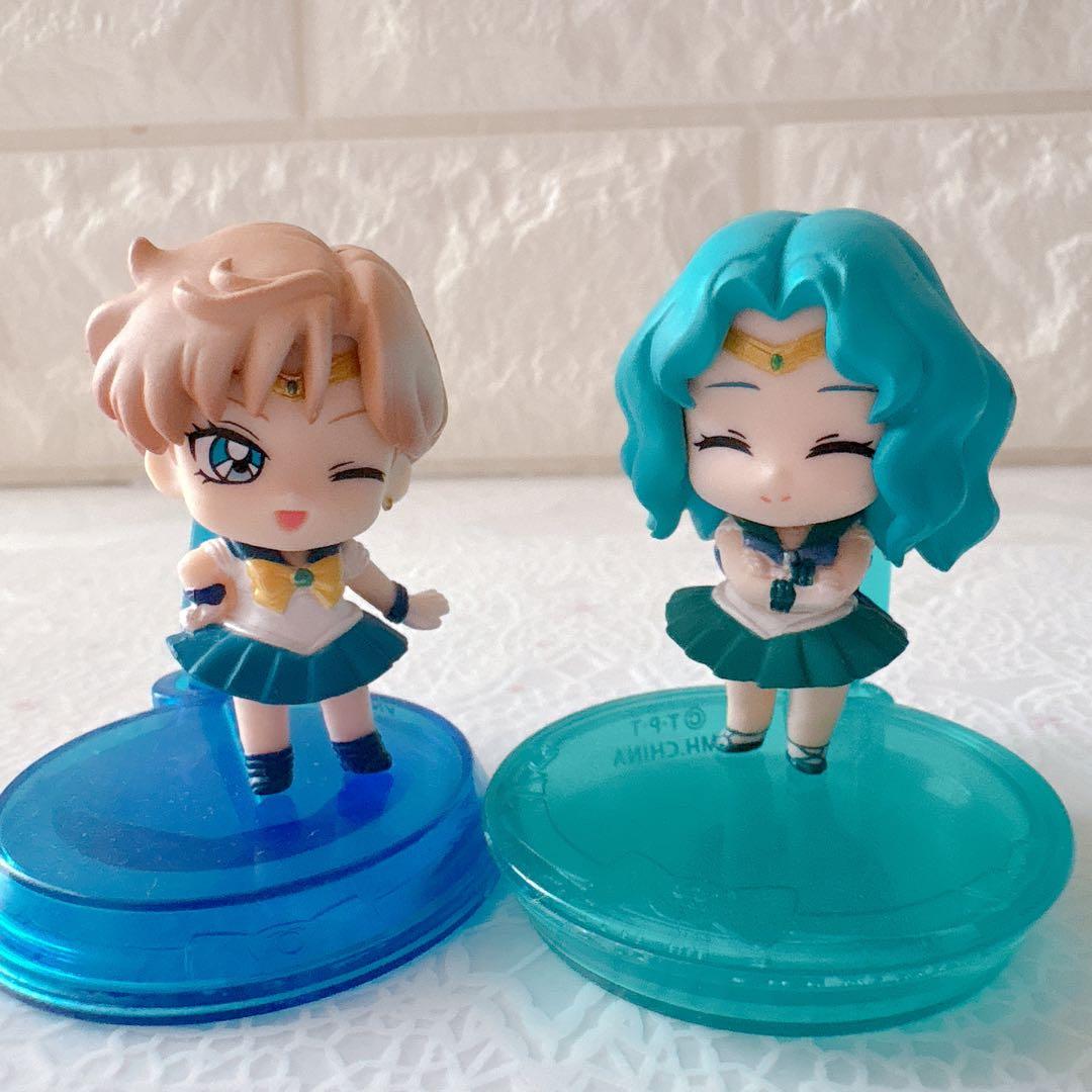 セーラームーン　ぷちキャラランド　全6種類セット　フィギュア　サターン　プルート