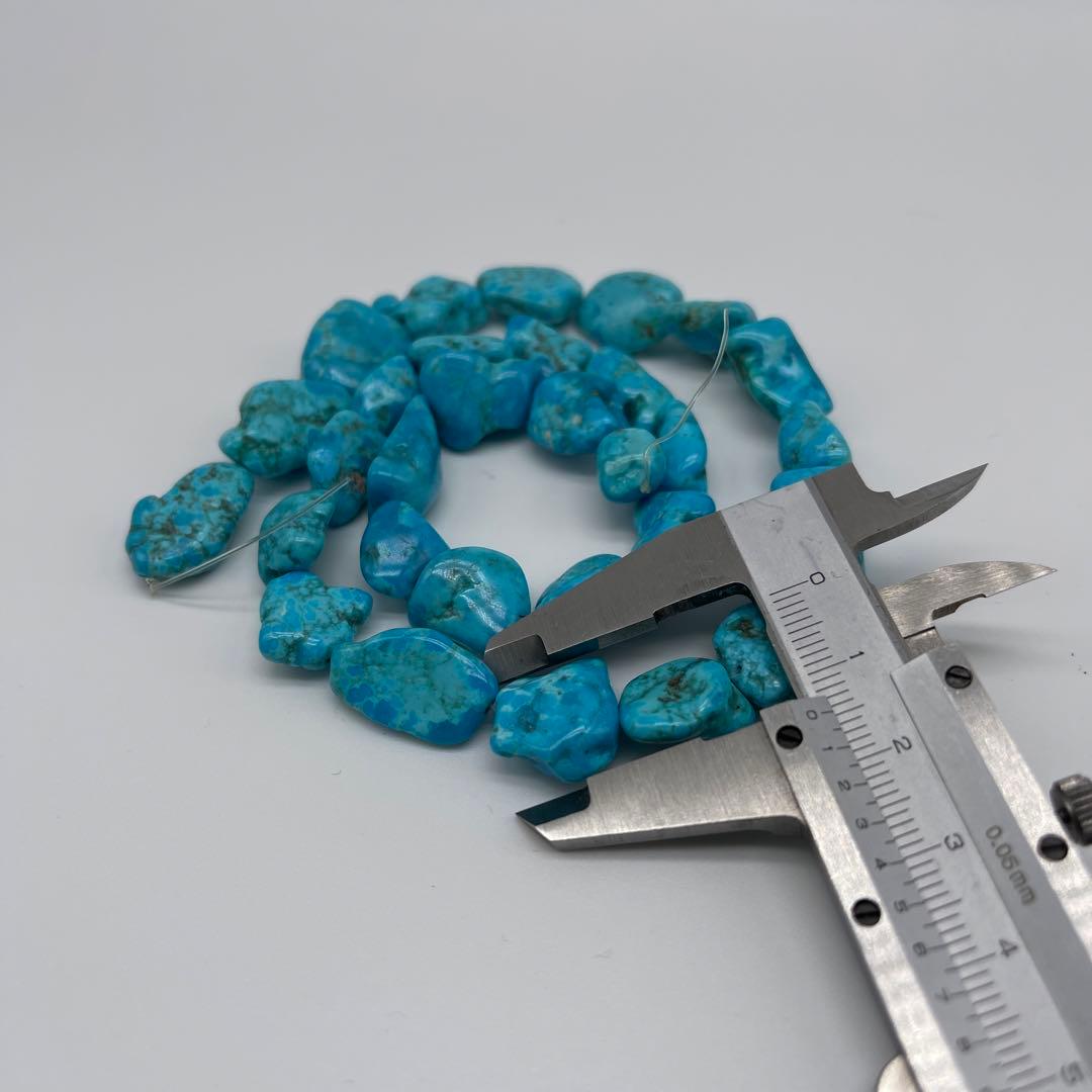 ターコイズ(アメリカ産)／1連売／長さ41cm