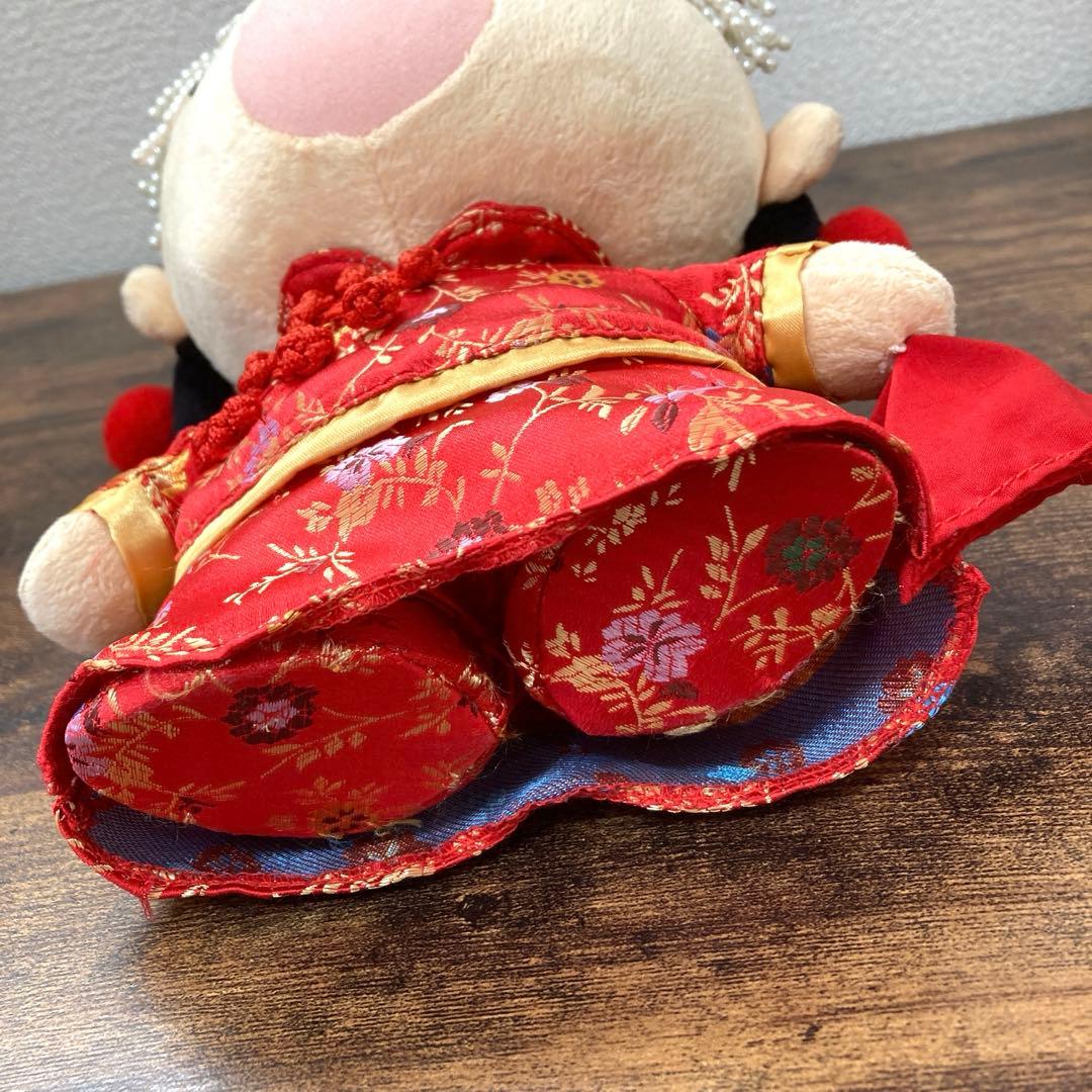 みんなのたあ坊 たあ坊＆なこちゃん 香港 結婚衣装 ペア ぬいぐるみ