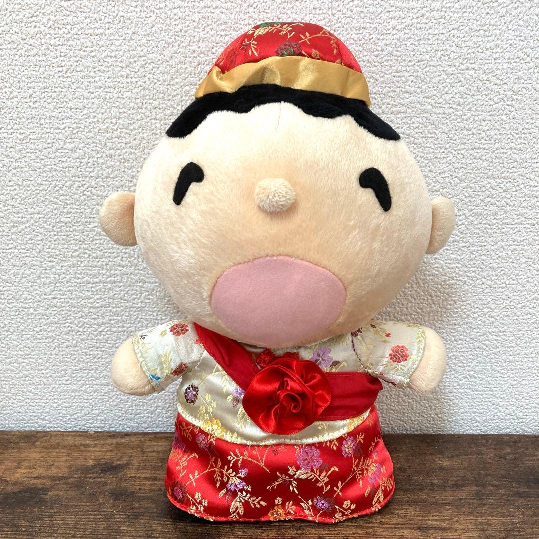 みんなのたあ坊 たあ坊＆なこちゃん 香港 結婚衣装 ペア ぬいぐるみ