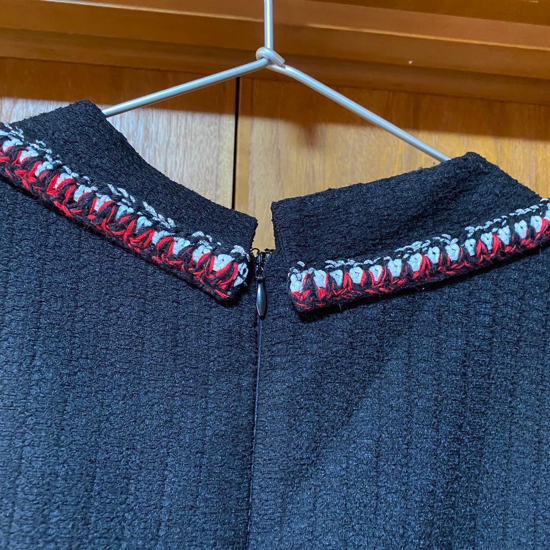 SOBRE ソブレ プリーツブレードワンピース キャバドレス　XL ラウンジ　黒