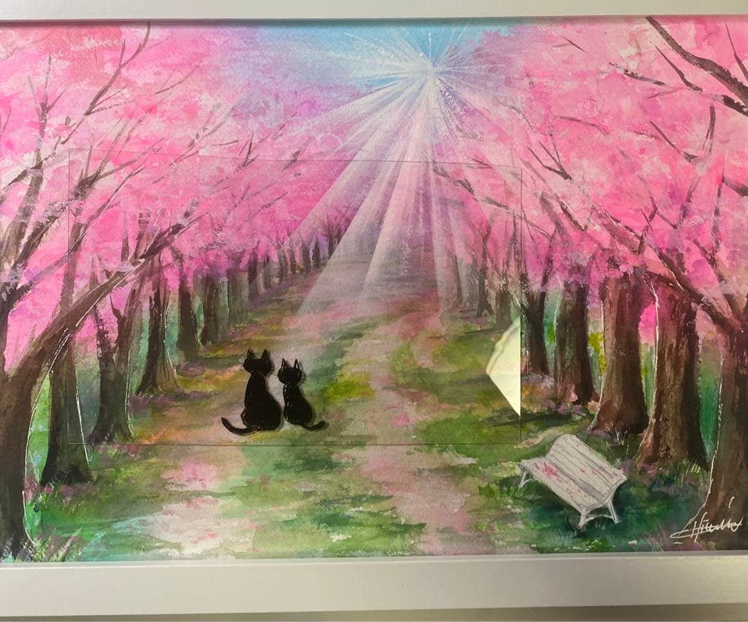 西谷拓磨 「犯人は誰だ」現代ポップアーティスト 油彩 水彩 絵画 本物保証