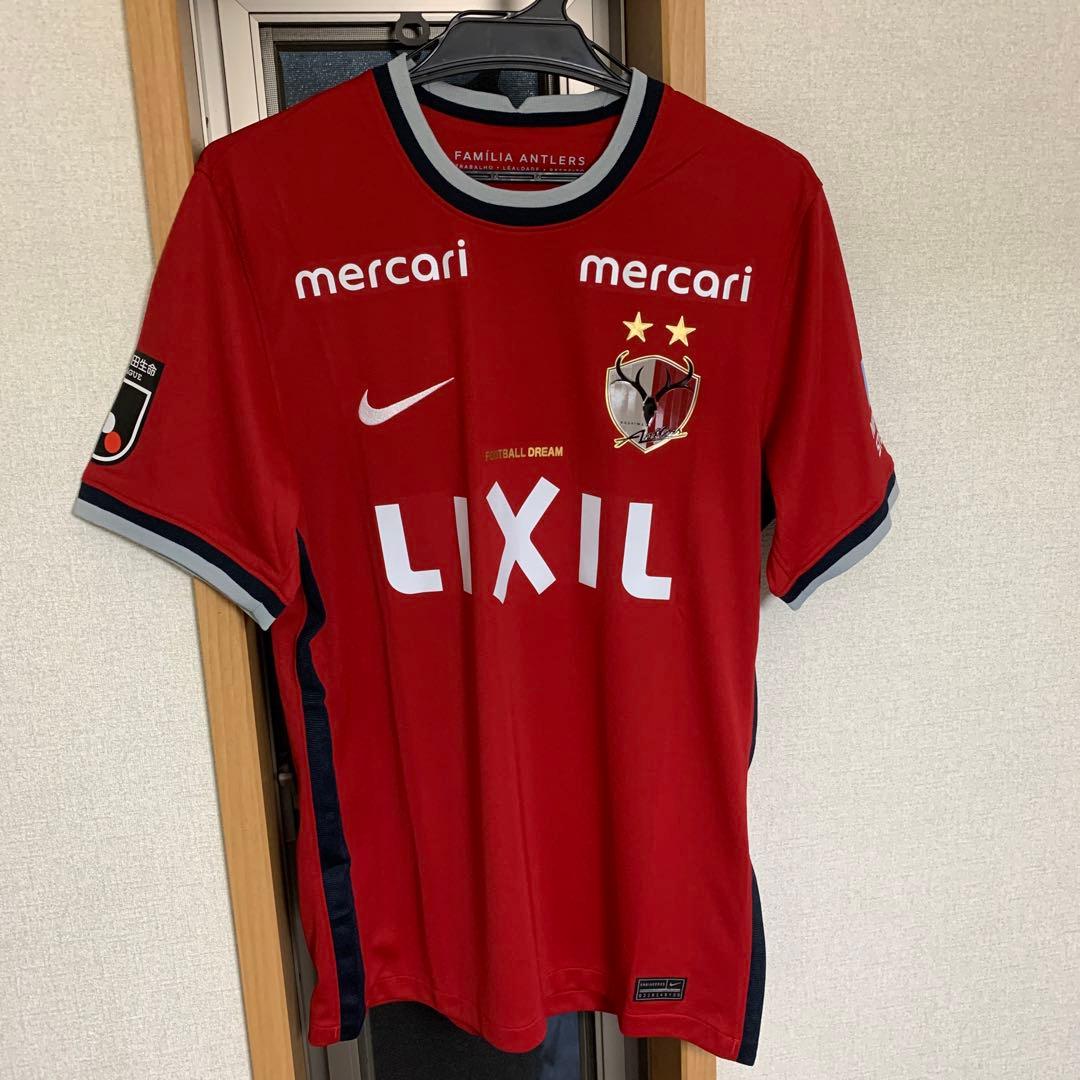 鹿島アントラーズユニフォーム2022 鈴木優磨40肉ショックユニ Kashima