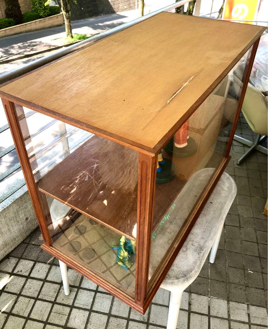 アンティーク風 店舗什器 ガラスケース ショーケース 英国風 横浜市