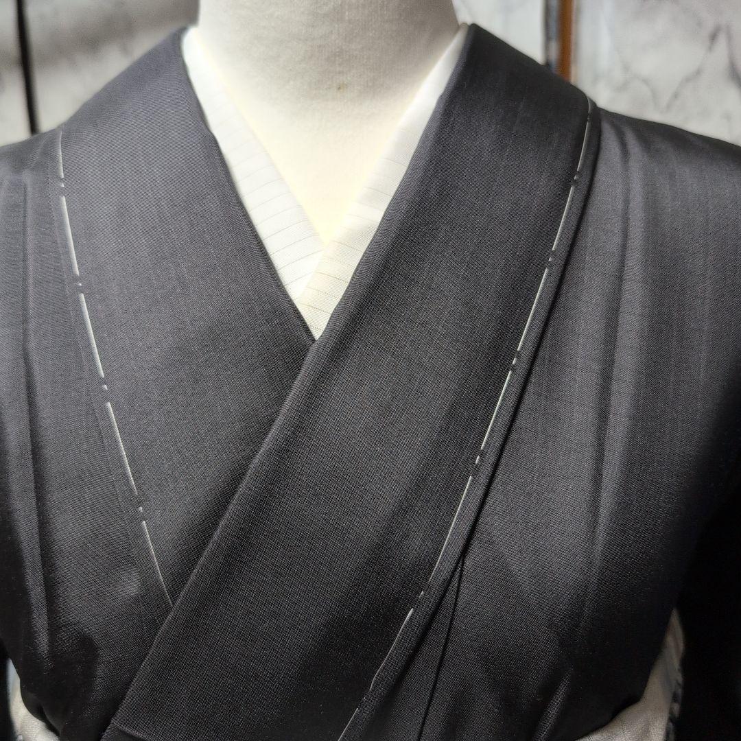 染大島] 上質正絹付け下げ 永久きららガード保証付き