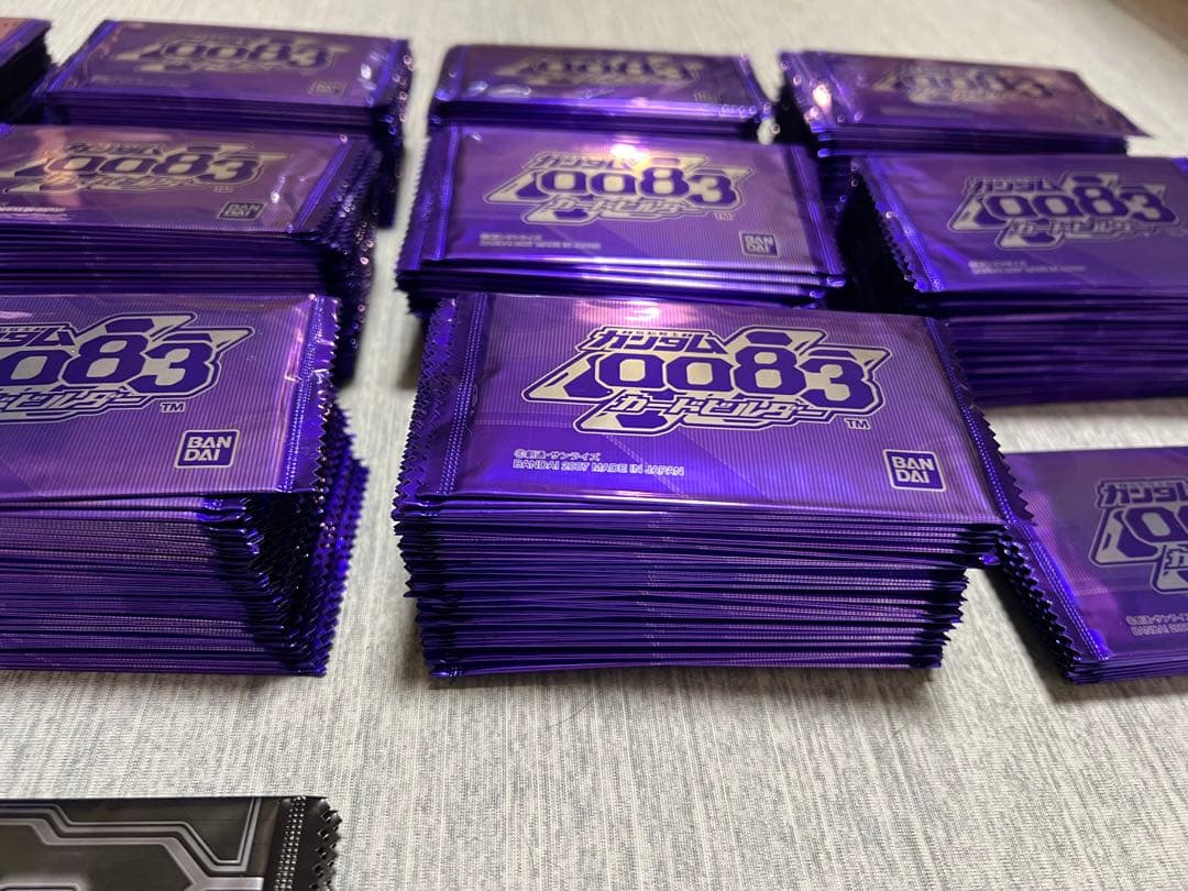 GCBガンダム カードビルダー 未開封パック600枚以上 他オマケセット