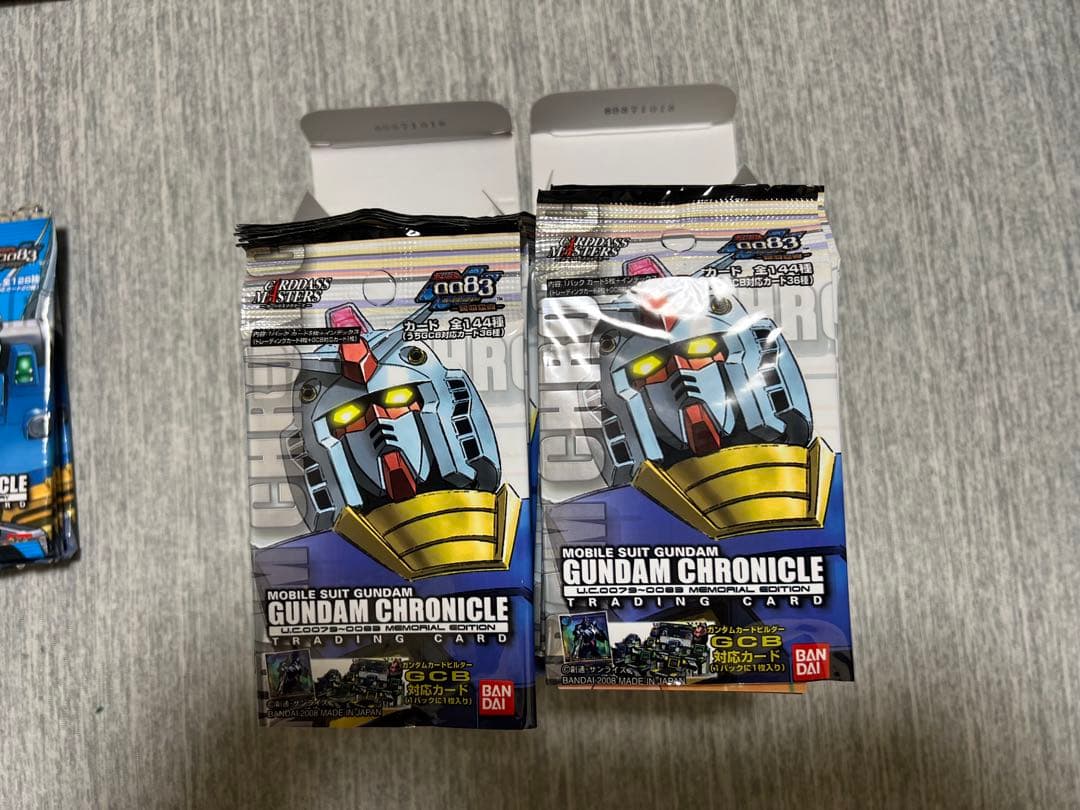 GCBガンダム カードビルダー 未開封パック600枚以上 他オマケセット