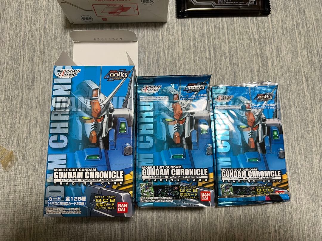 GCBガンダム カードビルダー 未開封パック600枚以上 他オマケセット