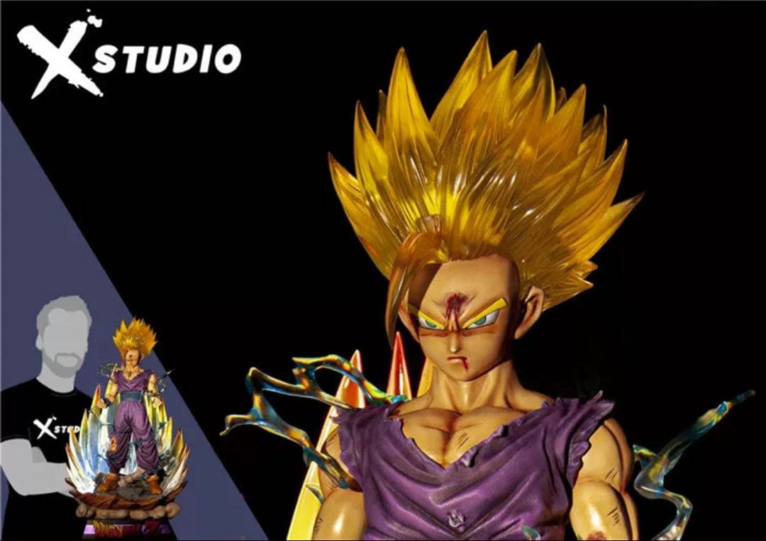 ドラゴンボール 孫悟飯 ガレキ ガレージキット スタチュー X②⑧