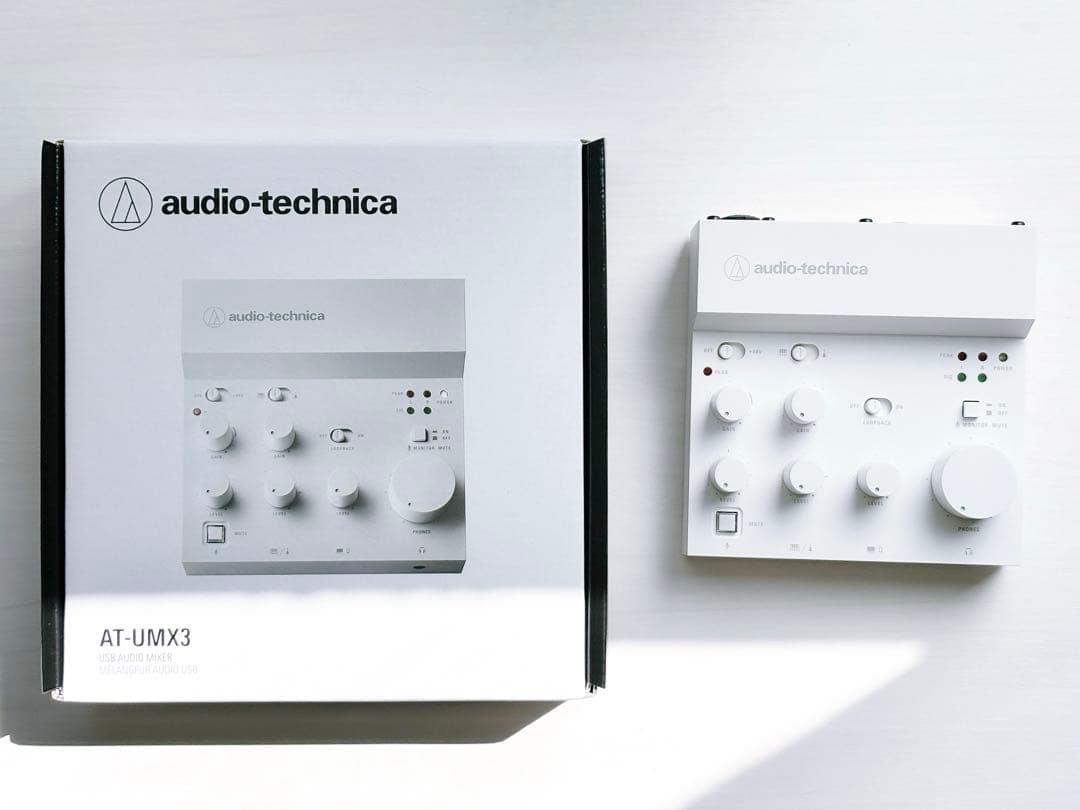 AT-UMX3 USB オーディオミキサー AUDIO-TECHNICA オーディオテクニカ