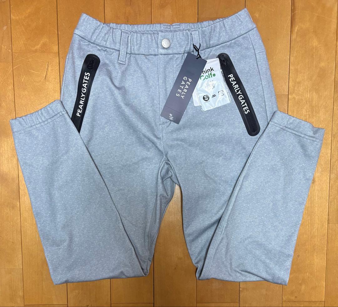新品 パーリーゲイツ グレー 裏起毛 ジョガーパンツ サイズ00