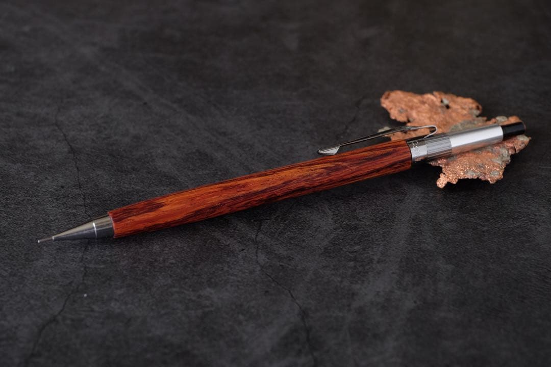 PG5木軸カスタム0208 高村杢工房製図用シャープペンシル チューリップ