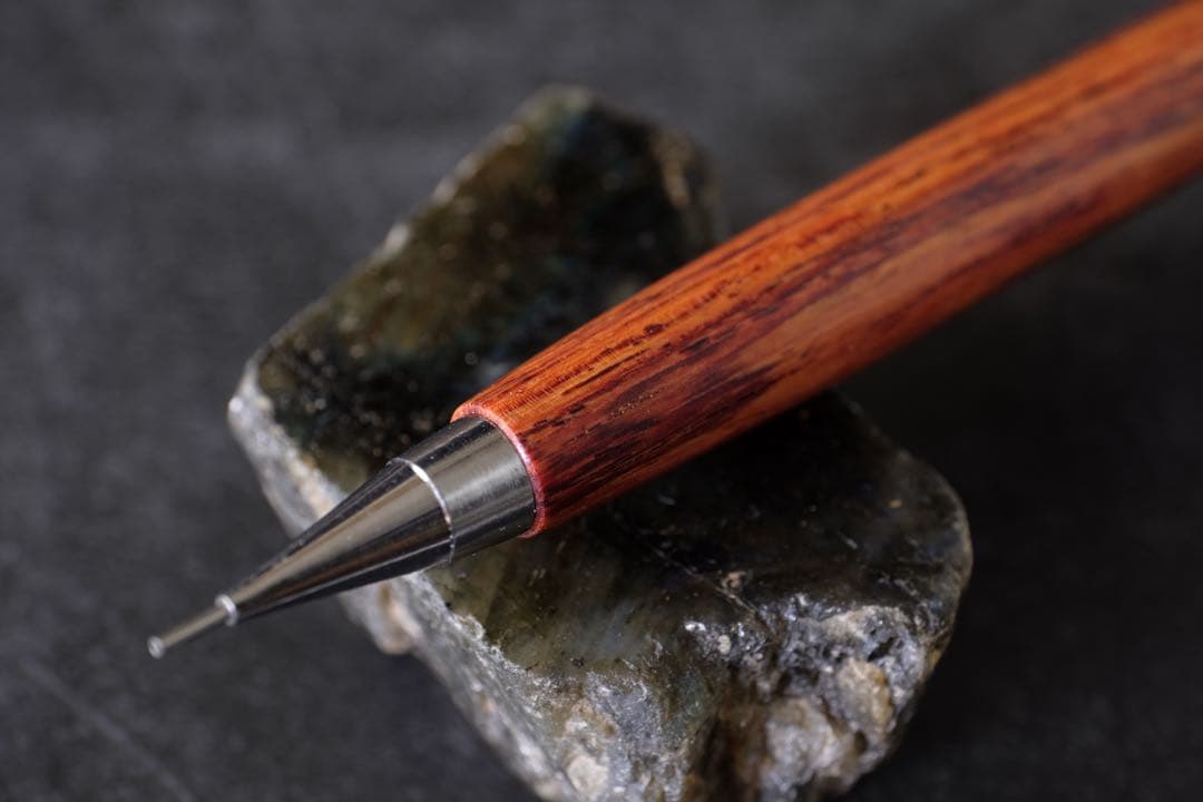 PG5木軸カスタム0208 高村杢工房製図用シャープペンシル チューリップ