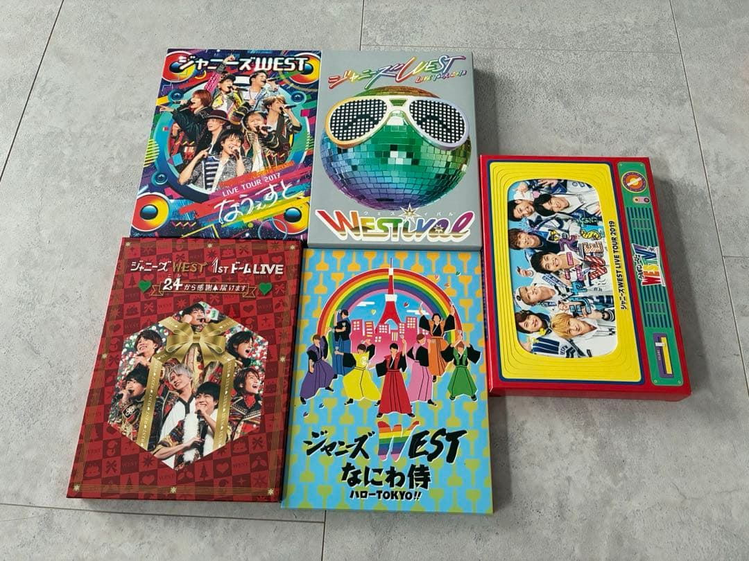 WEST DVD Blu-ray 初回限定盤 9点セット