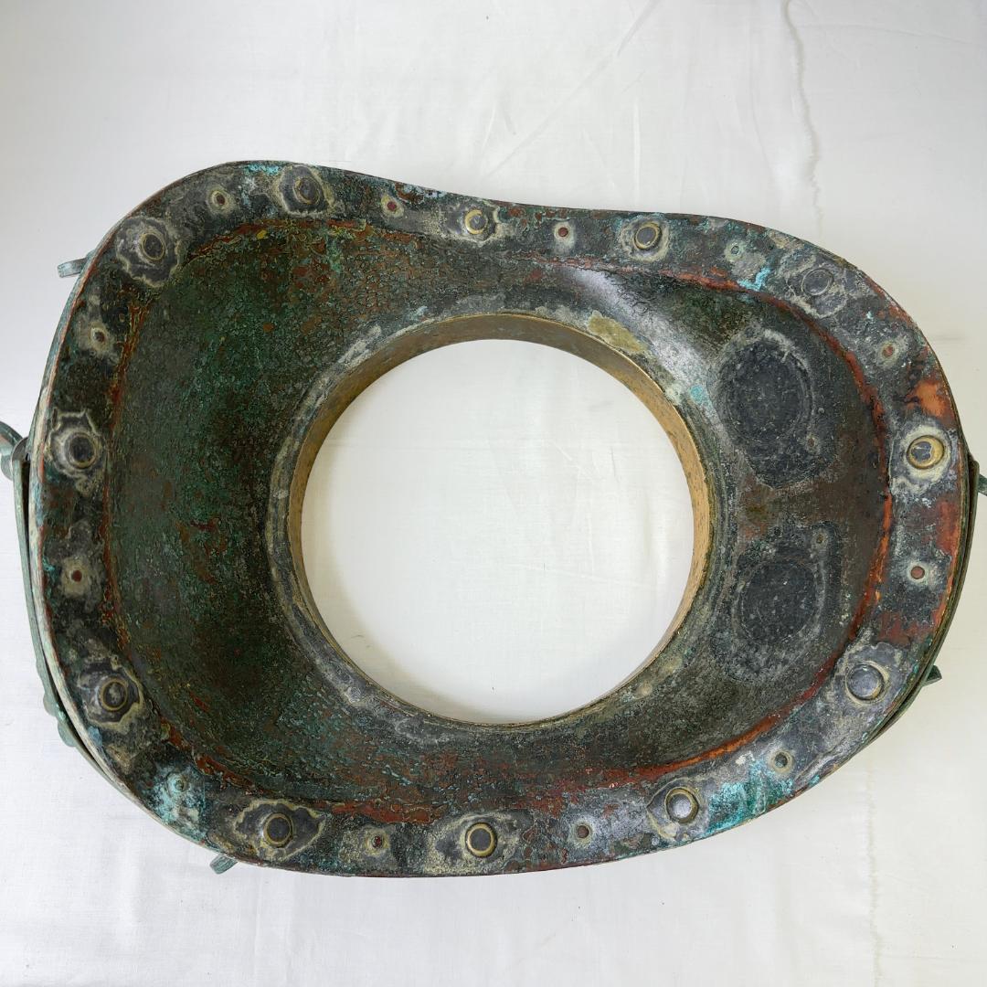 S1231-900-10】東亜潜水機アンティーク 潜水ヘルメット 骨董品 - メルカリ