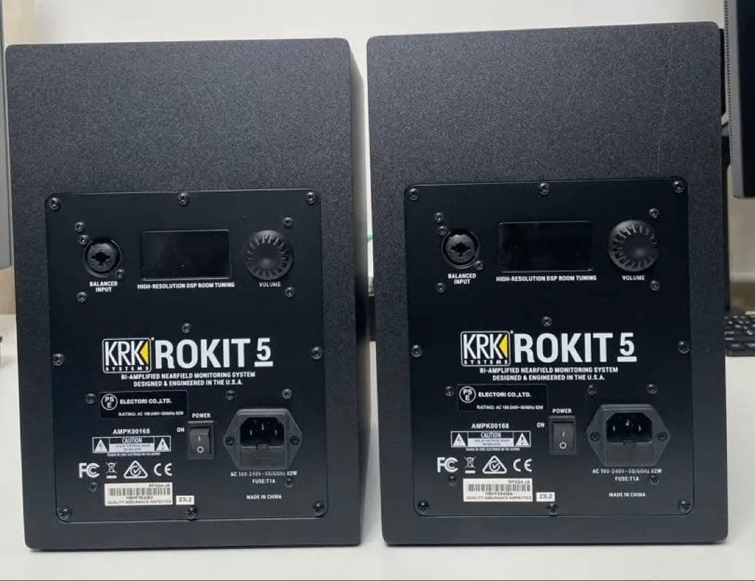 【箱ありペア】KRK ROKIT 5 G4 (RP5G4) スタジオモニター