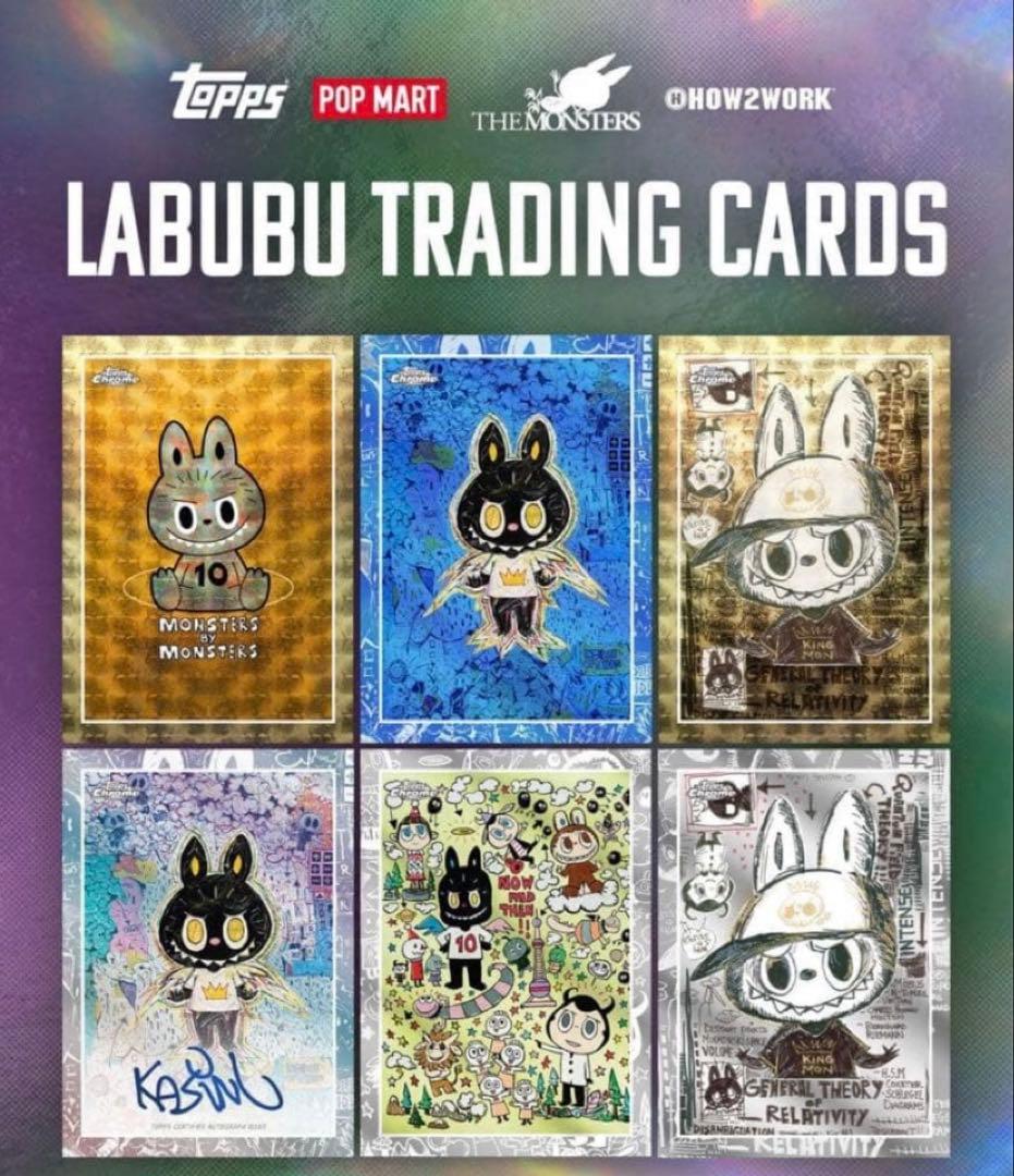 その他 2025 Topps Chrome Labubu 2 box