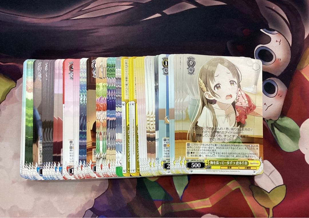 WS 学園アイドルマスター TDノーマル4コン付きRR以下4コン ab版混合