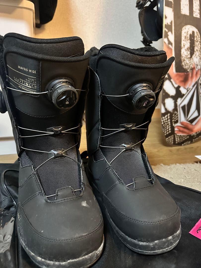 K2 スノーボードブーツ ブラック サイズ10 VOLCOM グローブ