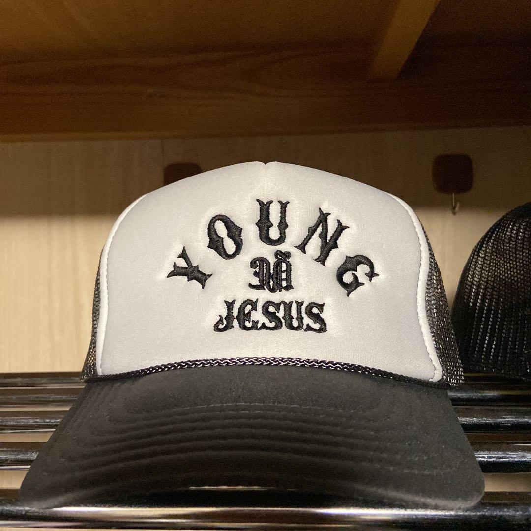 購入 YOUNG JESUS メッシュキャップ 限定カラー YOUNG JESUS メッシュ