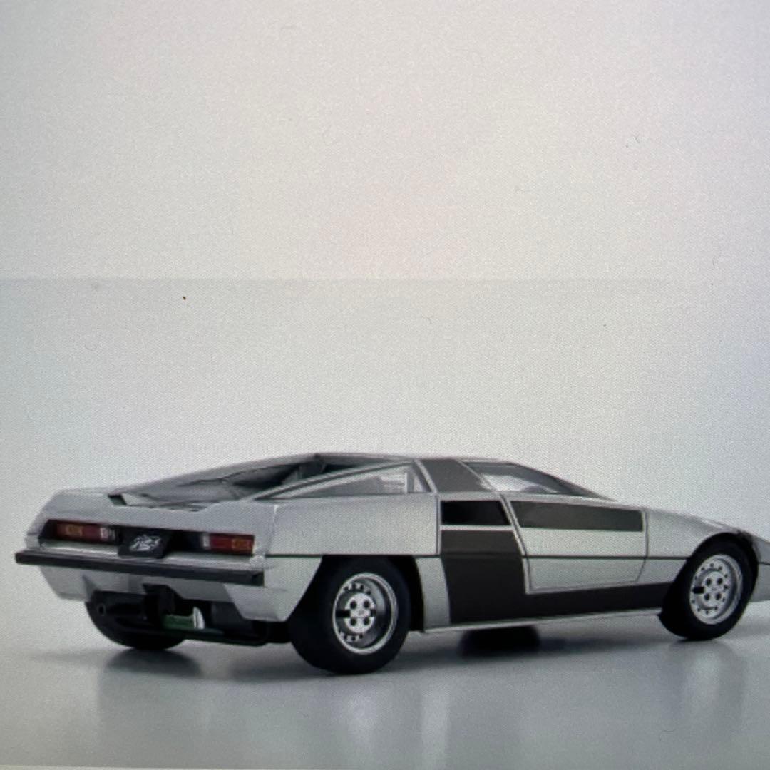 絶版　京商 サムライ 1/18 童夢 ゼロ シルバー 世界700台限定モデル