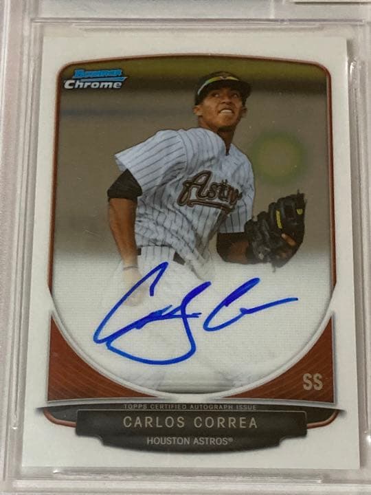 CORREA!! C.コレア 1st ボウクロ 直筆サインルーキーカード S