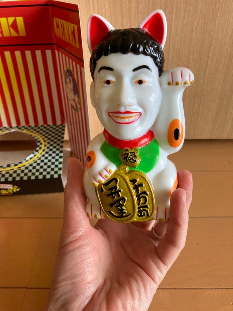 天才・たけしの元気が出るテレビ!!たけし招き猫貯金箱