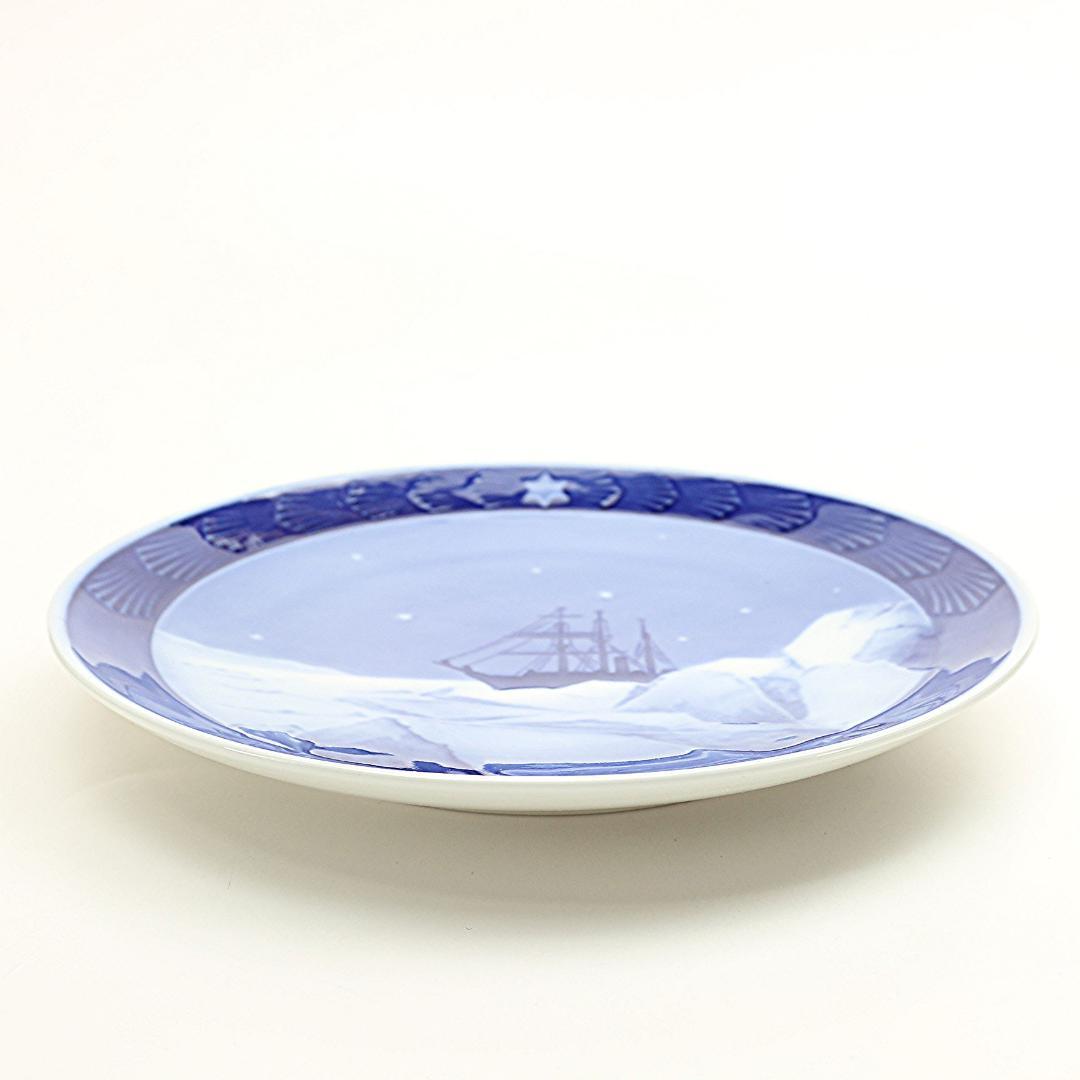 1939年「流氷の海を航行する帆船」 イヤープレート ロイヤル