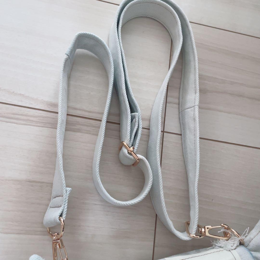 専用2点おまとめ デニリメイク フリル ウォレット ショルダー