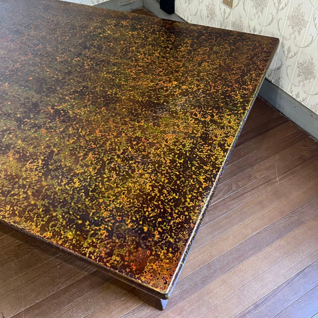 アンティーク】津軽塗り 座卓 ちゃぶ台 センターテーブル 座敷机 工芸