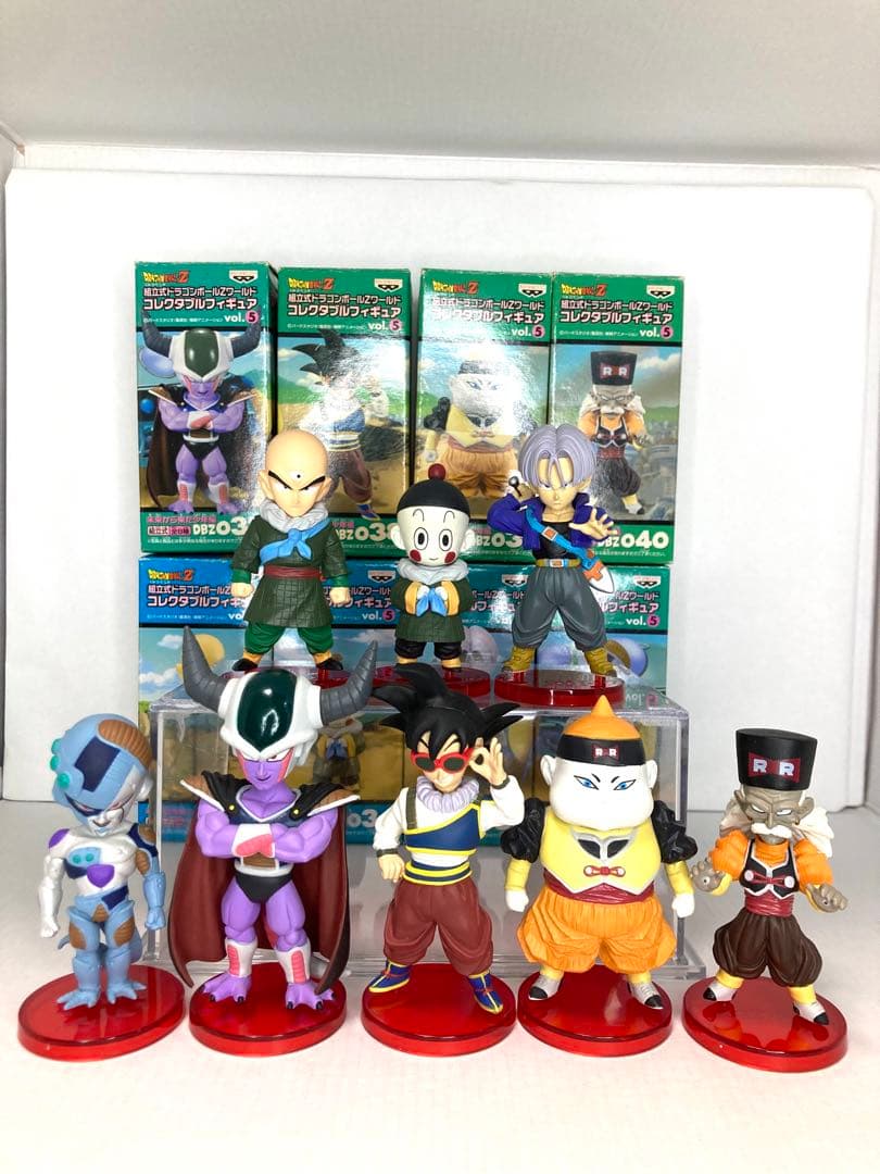 ドラゴンボールZワールドコレクタブルフィギュア未来から来た少年編8種
