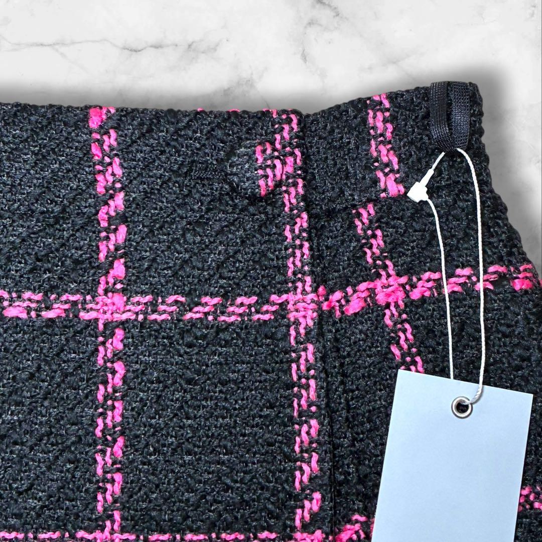 【新品未使用 】shéller グラフチェック ラップキュロット タグ付き