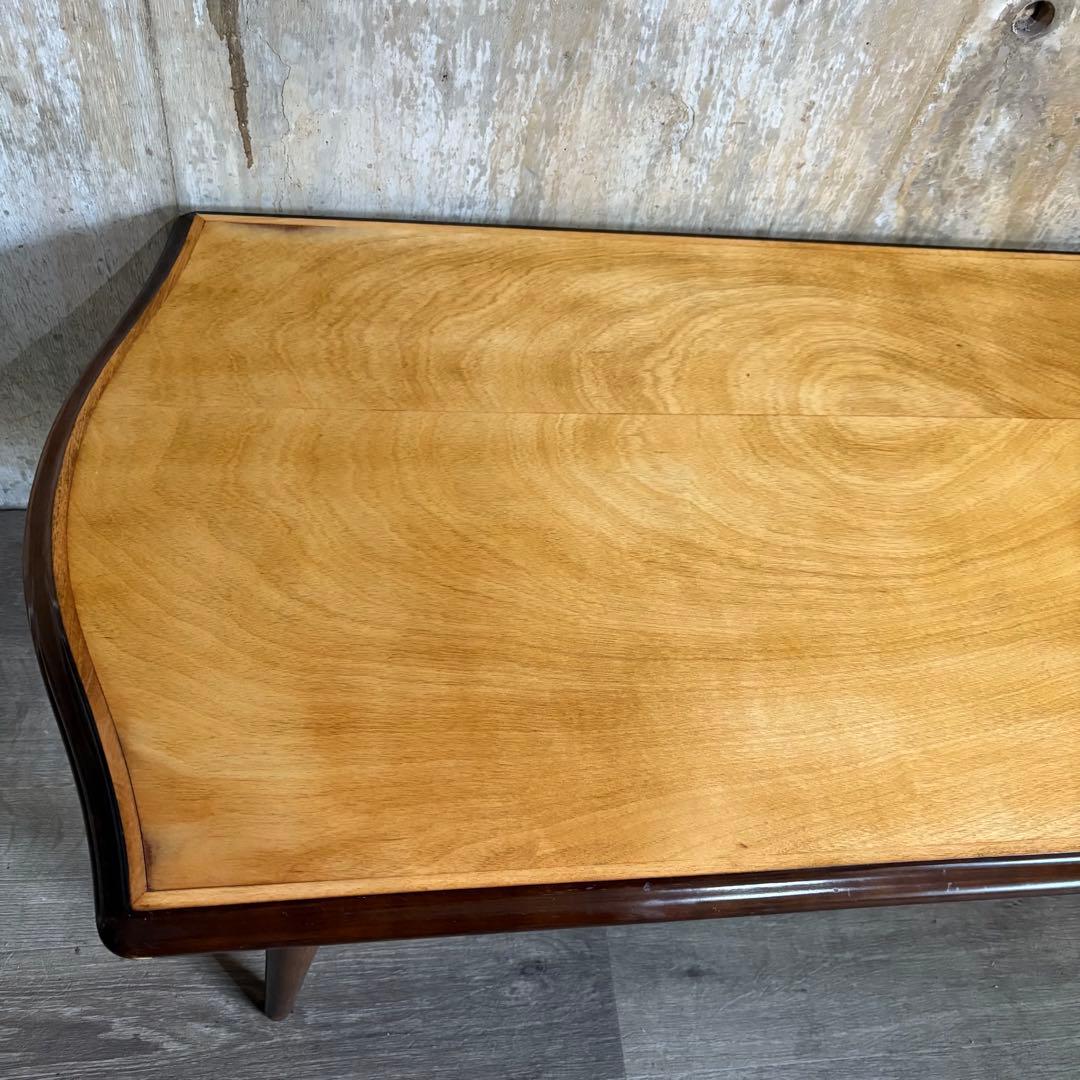 飛騨産業 オールドキツツキ センターテーブル 天板リペア オイル