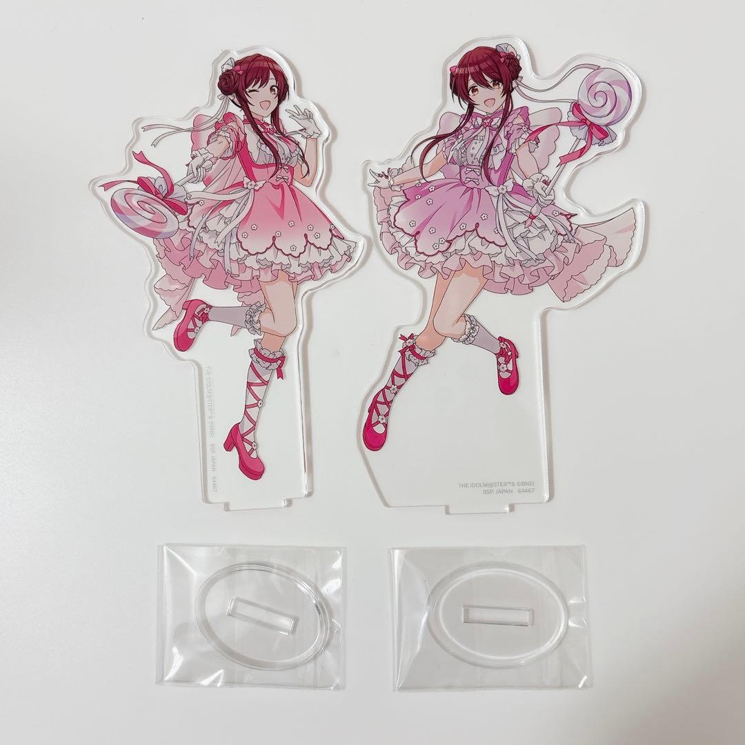 シャニマス 一番くじ 大崎甘奈 大崎甜花 アクリルスタンド クリア