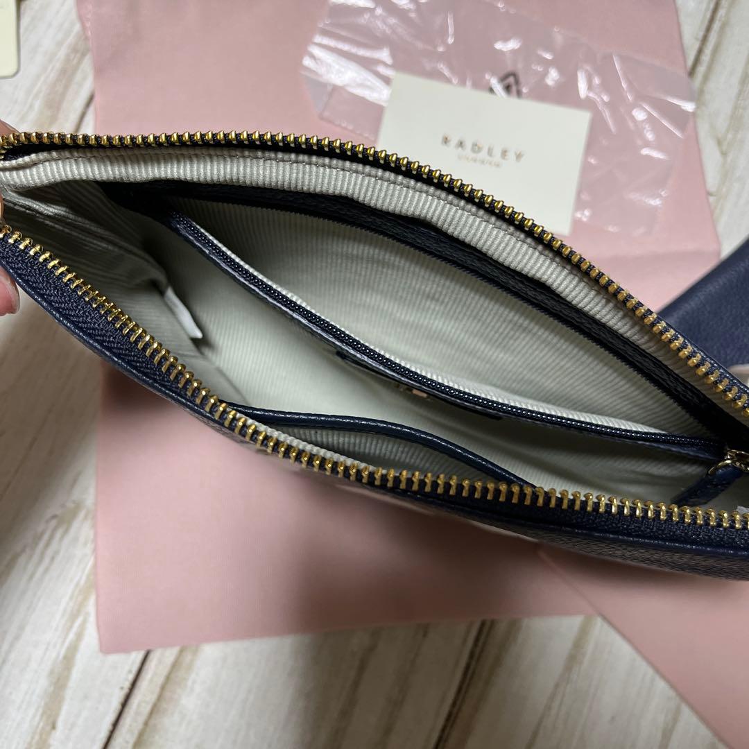 ラドリーロンドン　ブルドッグ　ジップトップポーチ　ケース