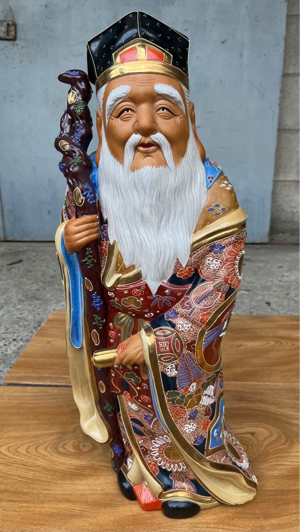 ♢中国陶磁 古玩 仙人像 仏像 縁起物置物 飾り 古美術品 骨董品