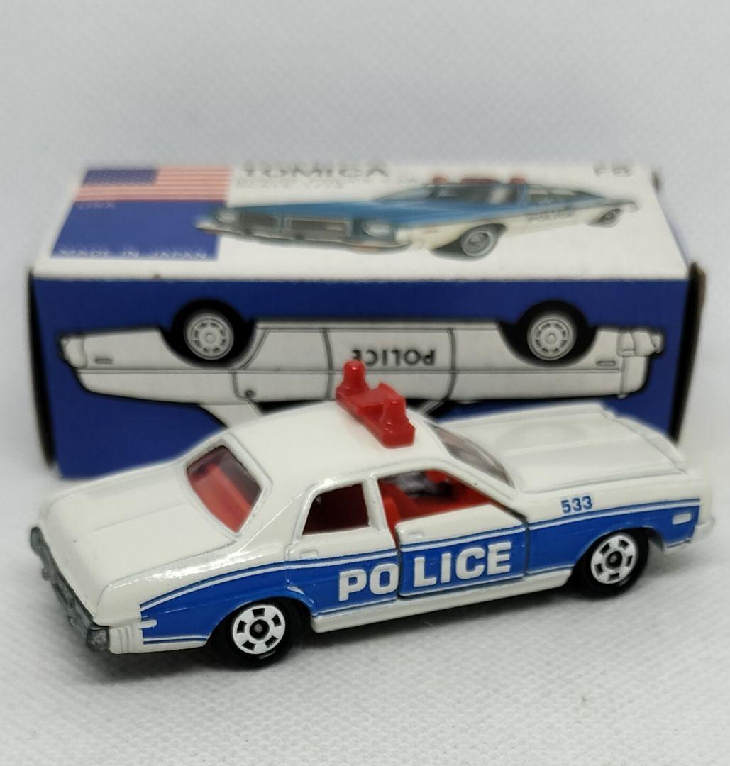 《青箱トミカF8-1-7》ダッジコロネットカスタム【アメリカンポリスカーフェアB