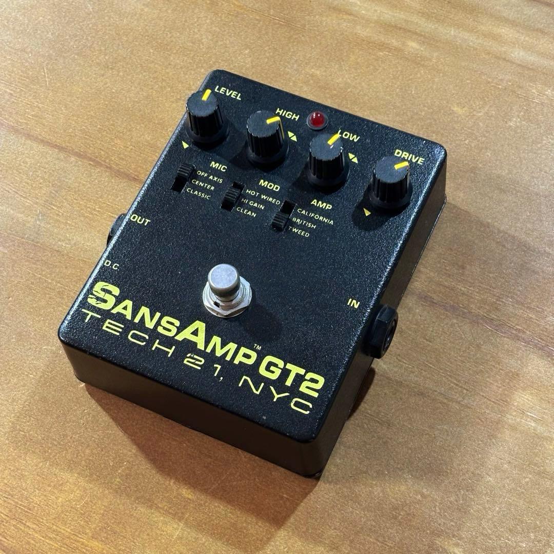 Tech 21 SansAmp GT2 ギターエフェクター