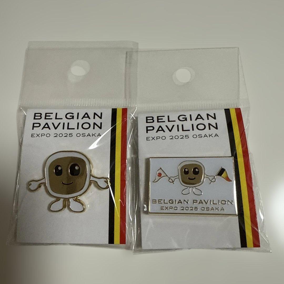ベルギーパビリオン ピンバッジ EXPO 2025 OSAKA - メルカリ