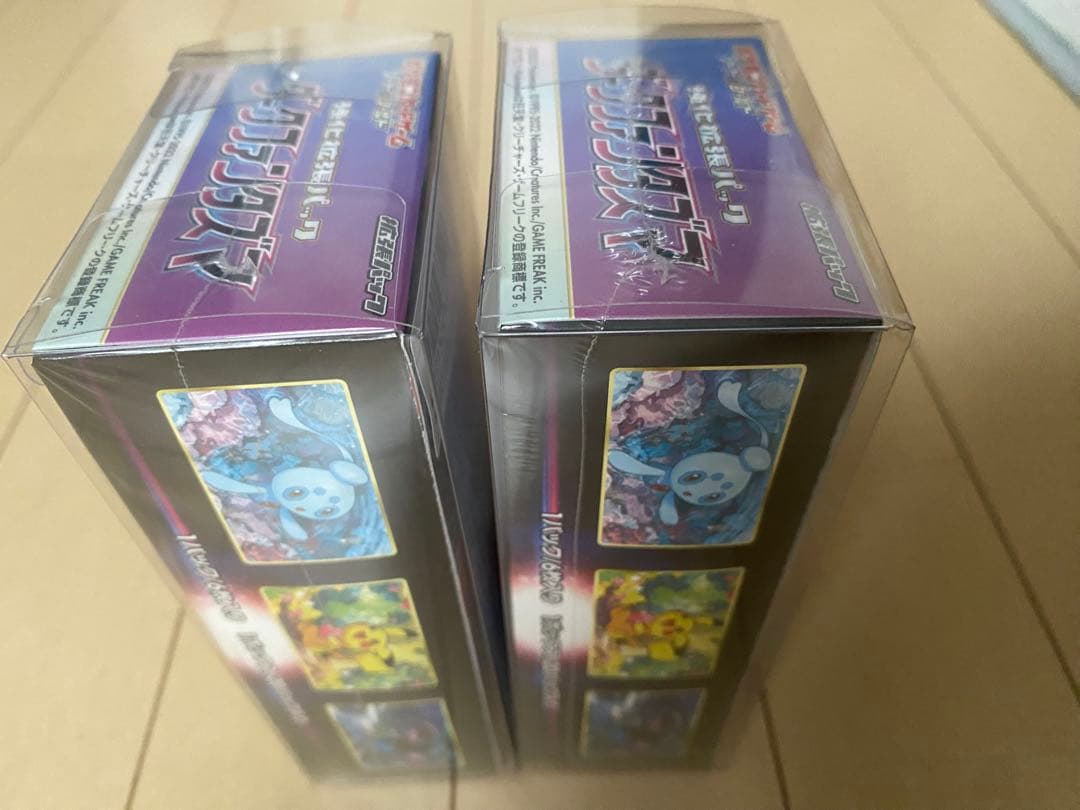 ポケモンカード ダークファンタズマ 未開封シュリンク付き