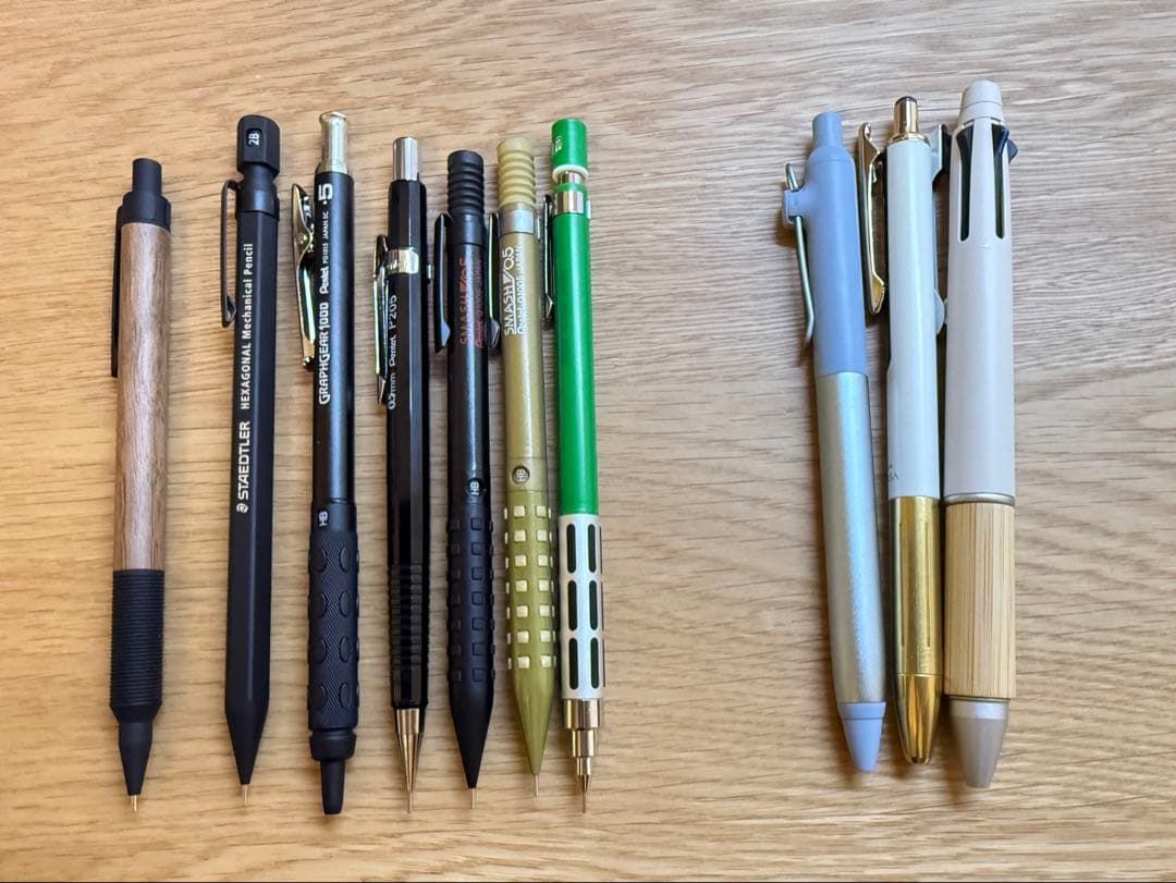 シャーペン等まとめ売り ヘキサゴナル 、エバードローなど 検索野原