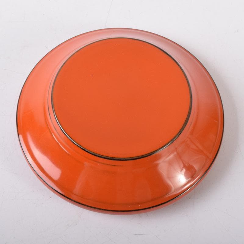 茶道具　根来塗　香合　蓋物　C　7331