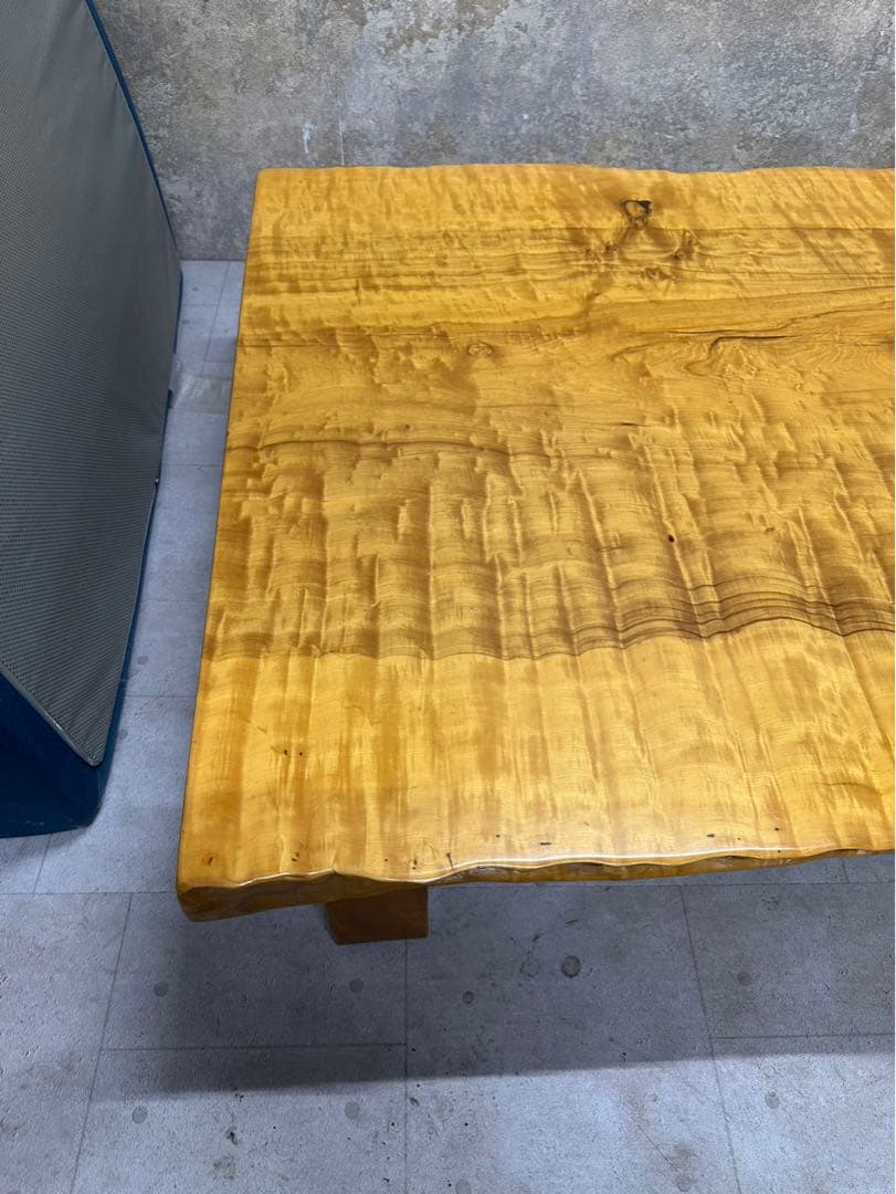 【深谷木工】天然木 一枚板テーブル アンティーク ヴィンテージ インテリア