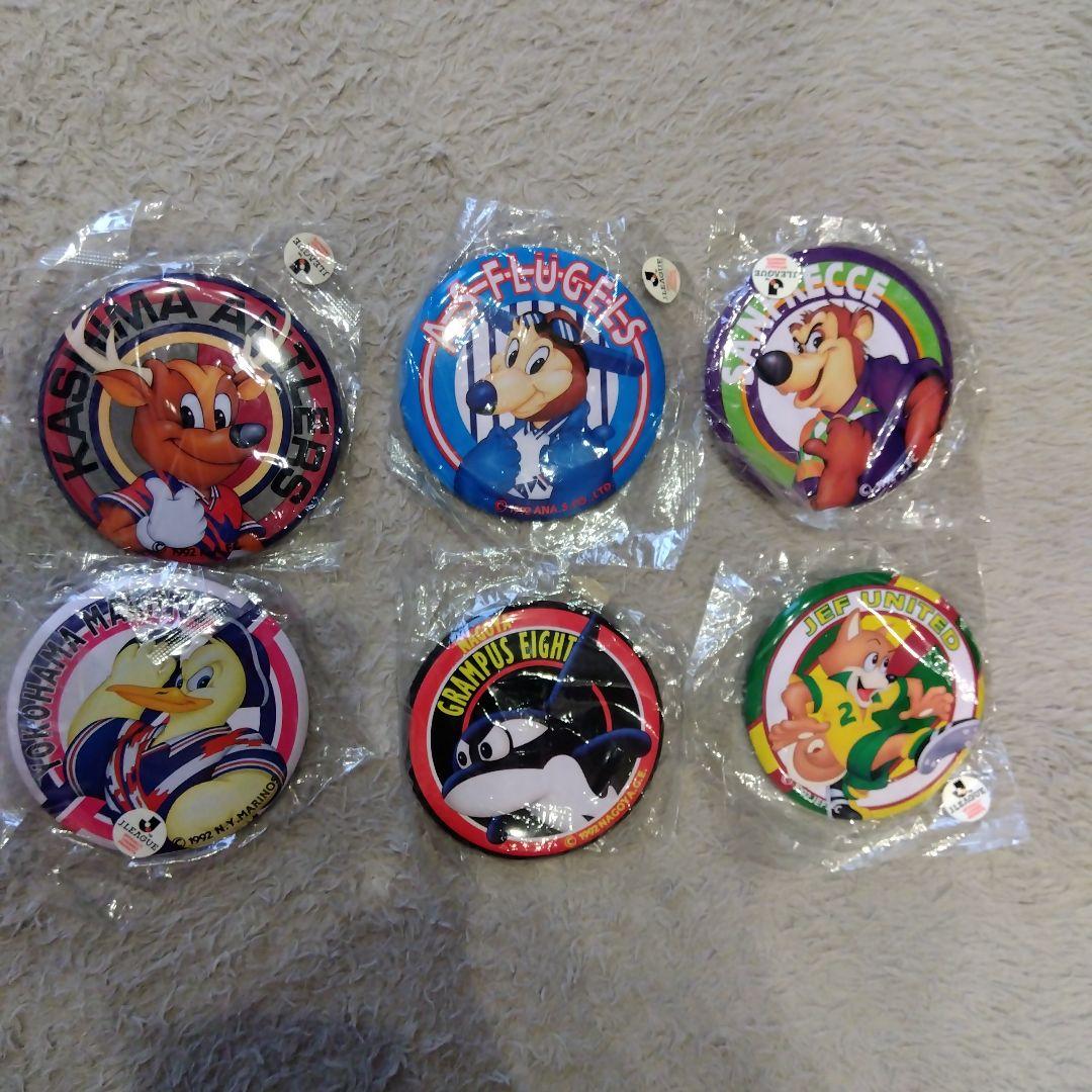 サッカー Jリーグ 公式缶バッジ 1992年 6つセット - メルカリ