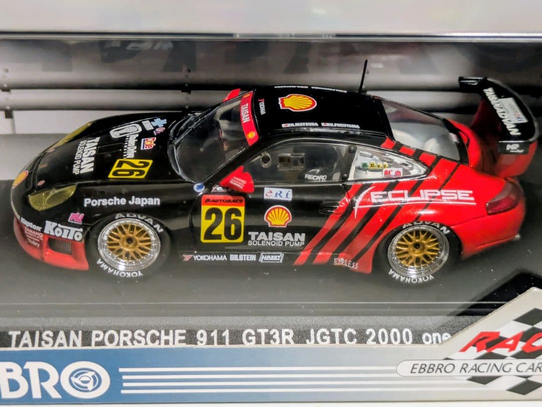 ミニカー TAISAN PORSCHE 911 GT3R 2000 #26