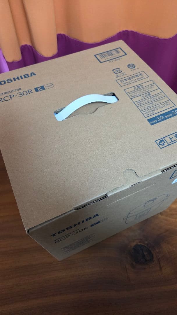 新品❗TOSHIBA 電気圧力鍋 RCP-30R 1.8L